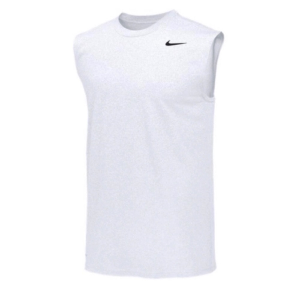 NEW Nike White Team Legend Sleeveless Tank Top Size Medium